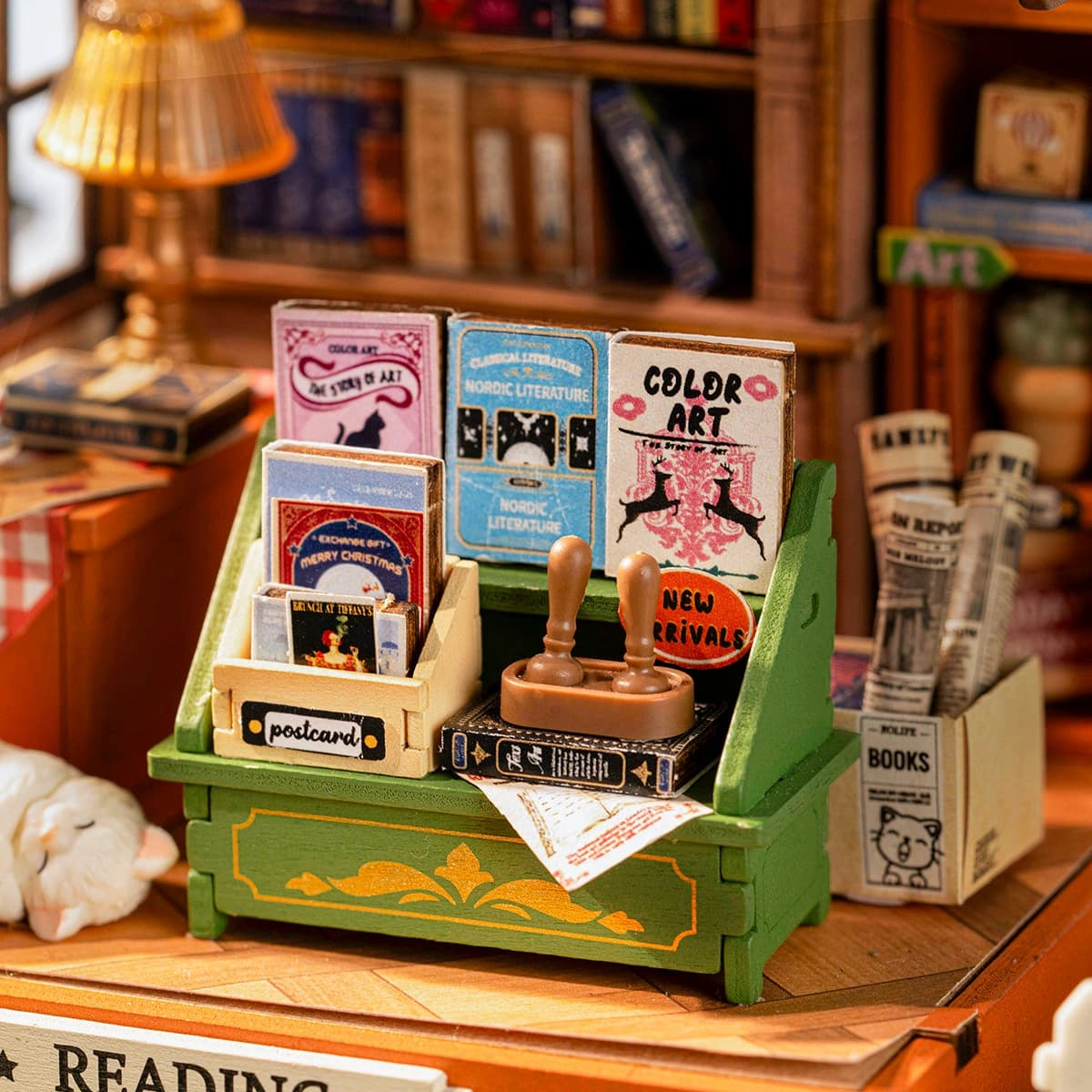 The Muse Bookshop - DIY Miniature House 1278