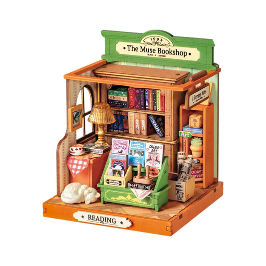 The Muse Bookshop - DIY Miniature House 1278