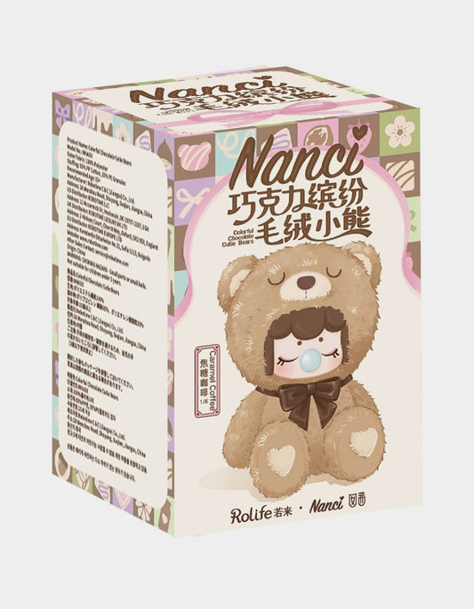 Nanci Colorful Chocolate Cutie Bears Series Plush Blind Box 3470