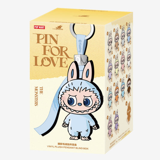 THE MONSTERS Pin for Love Series Vinyl Plush Pendant Blind Box (A-M) 4409