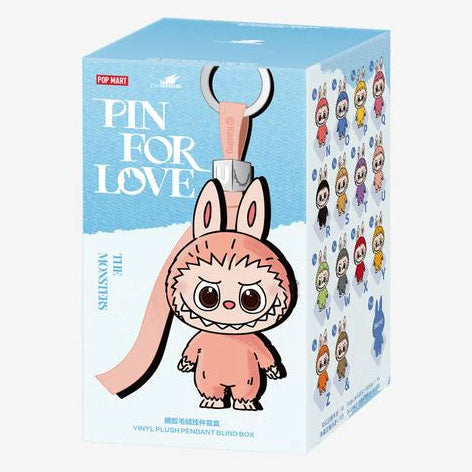 THE MONSTERS Pin for Love Series Vinyl Plush Pendant Blind Box (N-Z) 4737