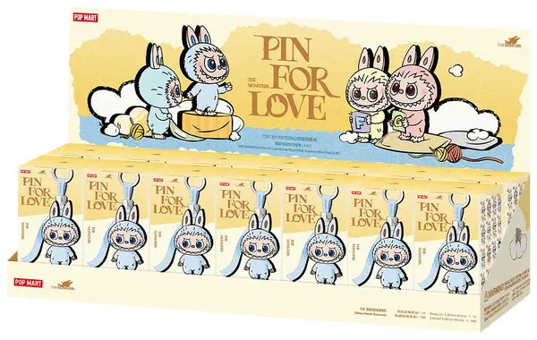 THE MONSTERS Pin for Love Series Vinyl Plush Pendant Blind Box (A-M) 4409