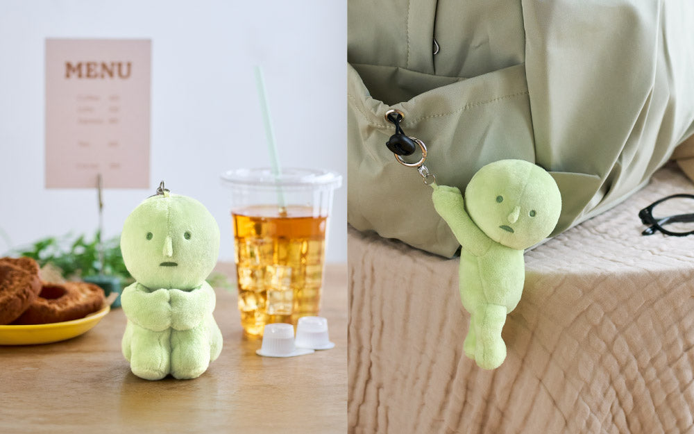 Smiski Plush Keychain