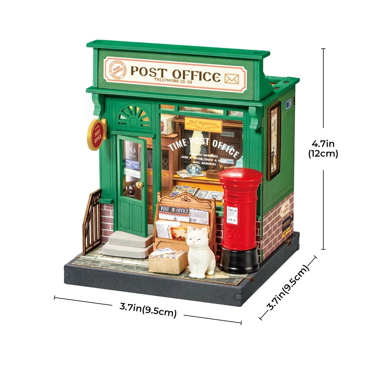 Century Post Office - DIY Miniature House 1001