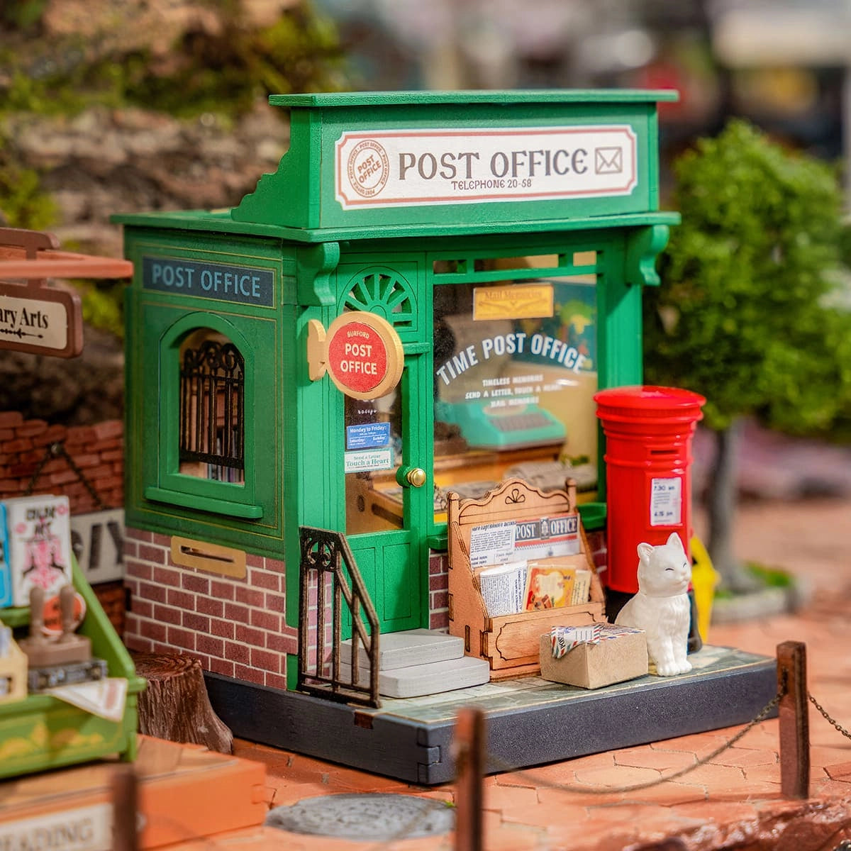 Century Post Office - DIY Miniature House 1001