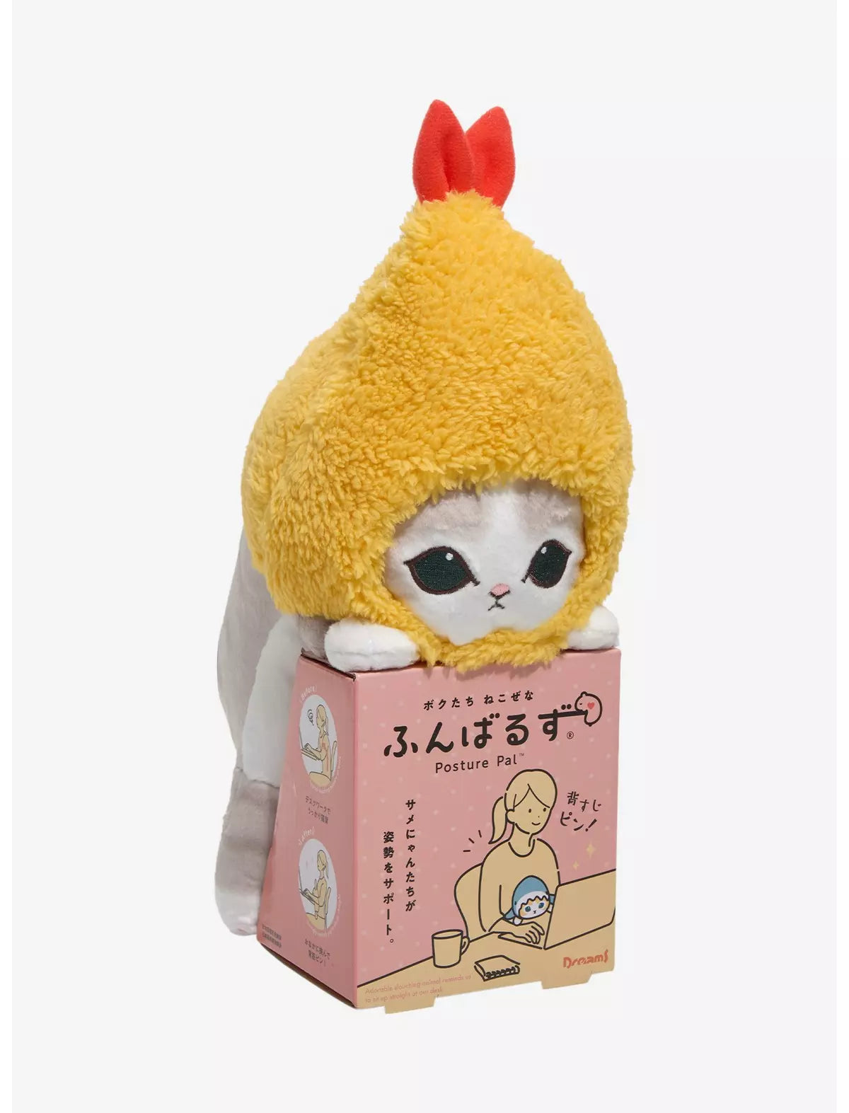 Mofusand Posture Pal Shrimp Meow Plush 8917