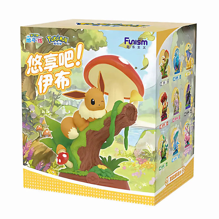 Funism Pokémon Relaxing Eevee Series Figures Blind Box 3469