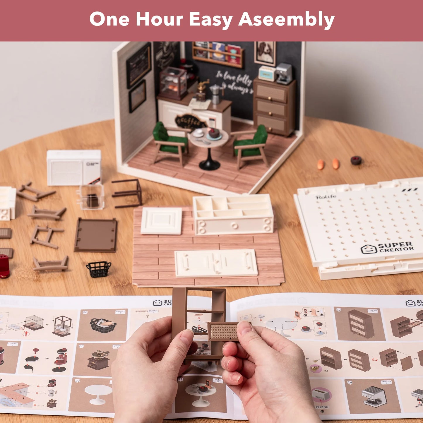 Breezy Time Cafe - DIY Miniature House 8889