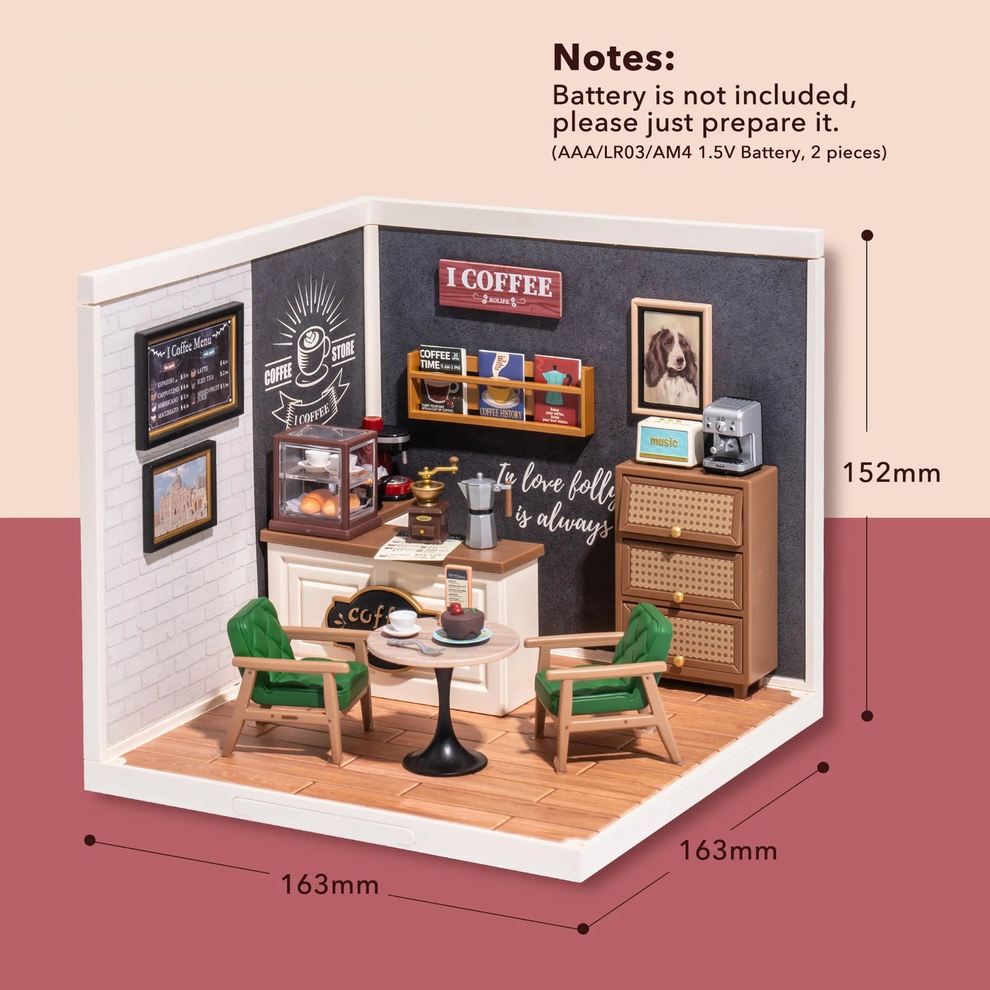 Breezy Time Cafe - DIY Miniature House 8889