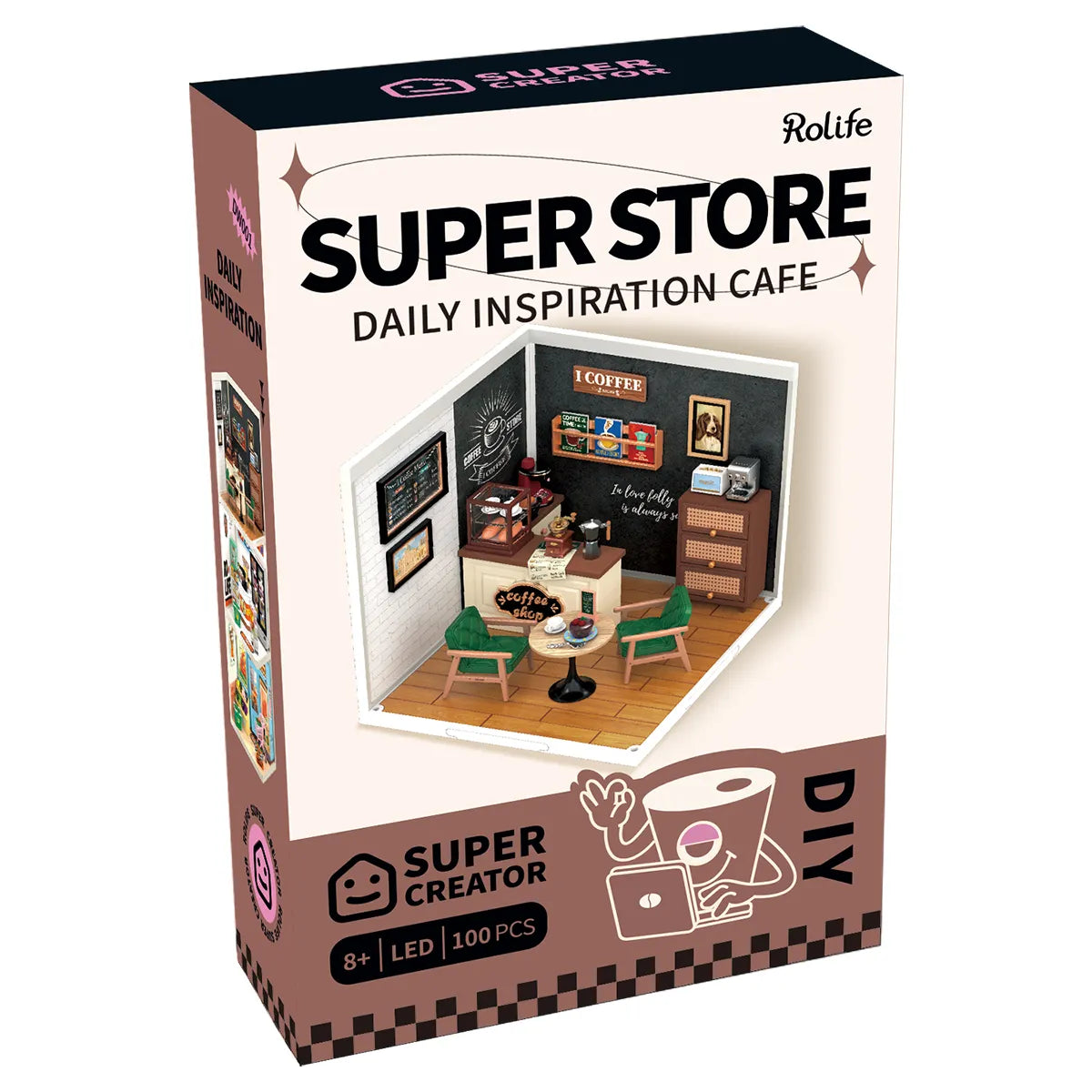 Breezy Time Cafe - DIY Miniature House 8889
