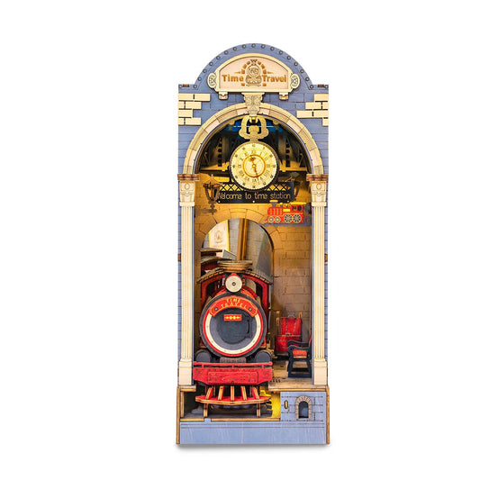 Time Travel  - Book Nook Shelf Insert 7721