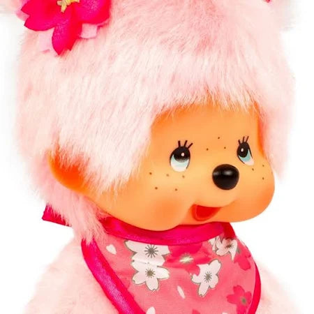 Monchhichi Sakura (Cherry Blossom) Girl Plush Toy - Pink 2894
