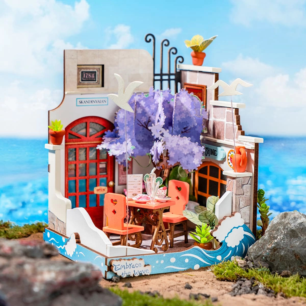 Sea Holiday Restaurant - DIY Miniature House 1261