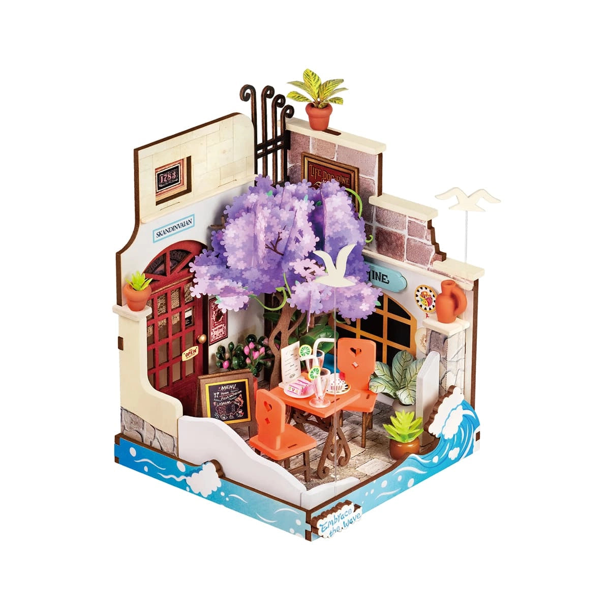 Sea Holiday Restaurant - DIY Miniature House 1261