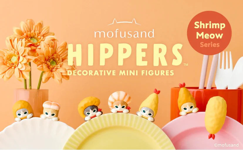 NEW Mofusand Shrimp Meow Series HIPPERS 0118