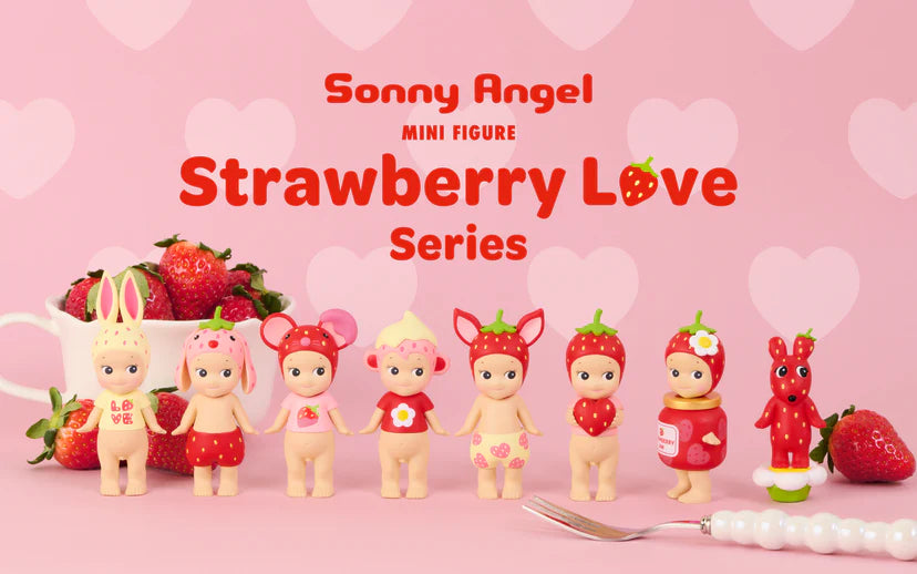NEW Sonny Angel Strawberry Love Series 5199