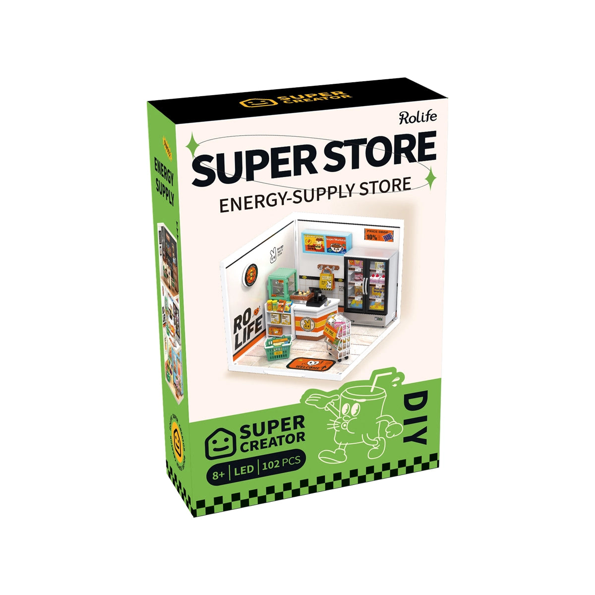 Energy Supply Store - DIY Miniature House 8117