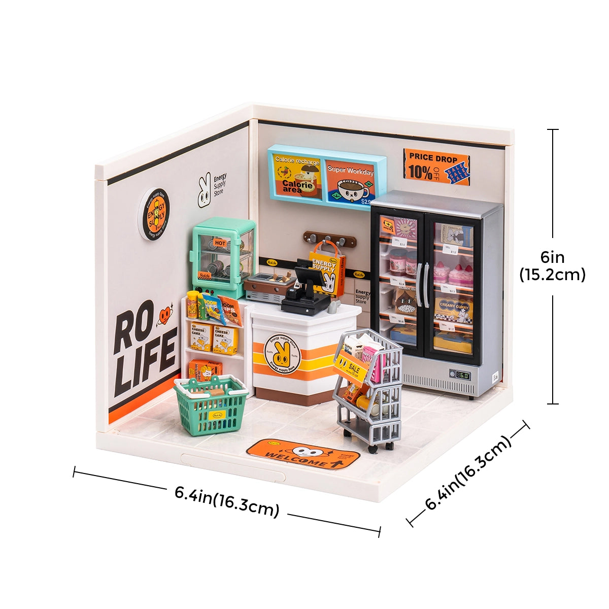 Energy Supply Store - DIY Miniature House 8117