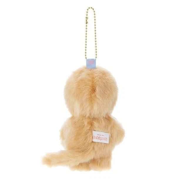 Monchhichi Sweet Sugar Brown Plush Keychain Boy 5929