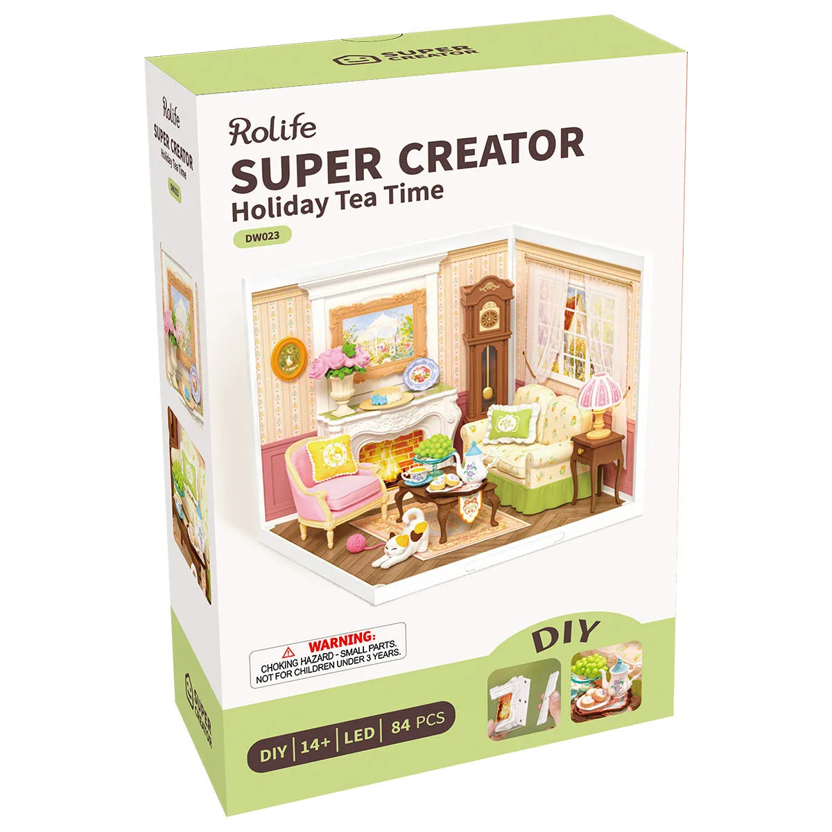 Holiday Tea Time - DIY Miniature House 5269