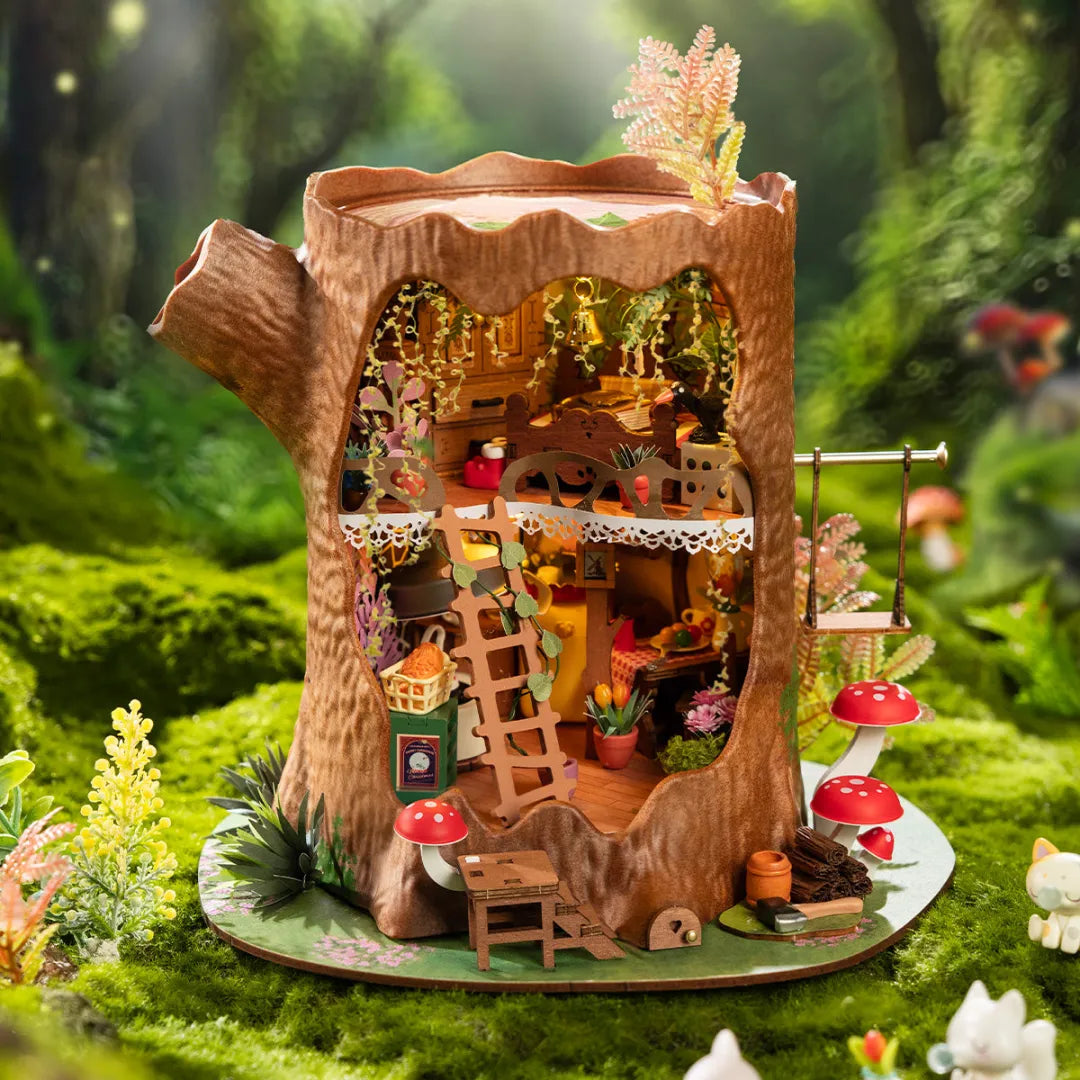 Fairytale Tree House - DIY Miniature House 6150