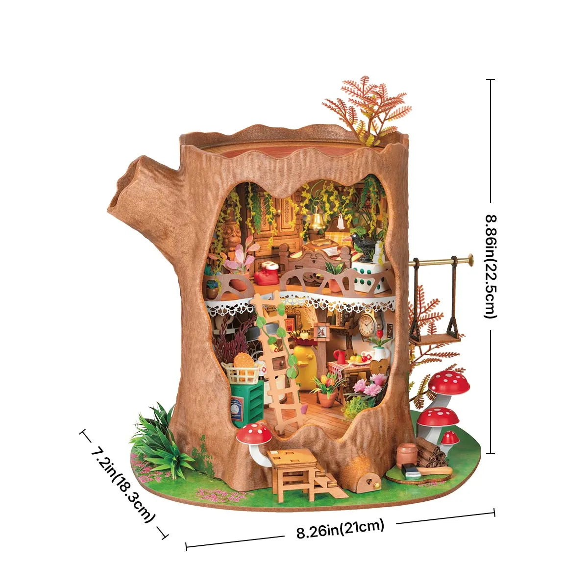Fairytale Tree House - DIY Miniature House 6150