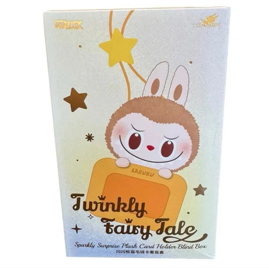 THE MONSTERS Twinkly Fairy Tale Sparkly Surprise Labubu Plush Card Holder Blind Box 7807