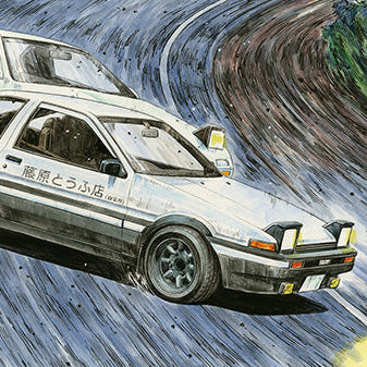 Initial D Trueno 1600GT APEX AE86 Fujiwara Takumi Build Kit 3879