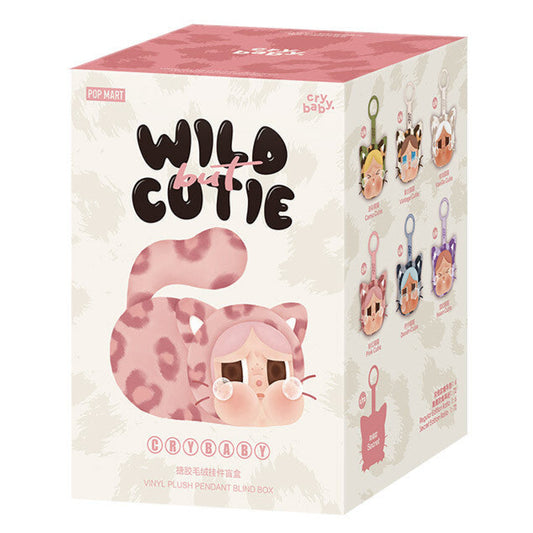 POPMART CRYBABY Wild but Cutie Series - Vinyl Plush Pendant Blind Box 6450