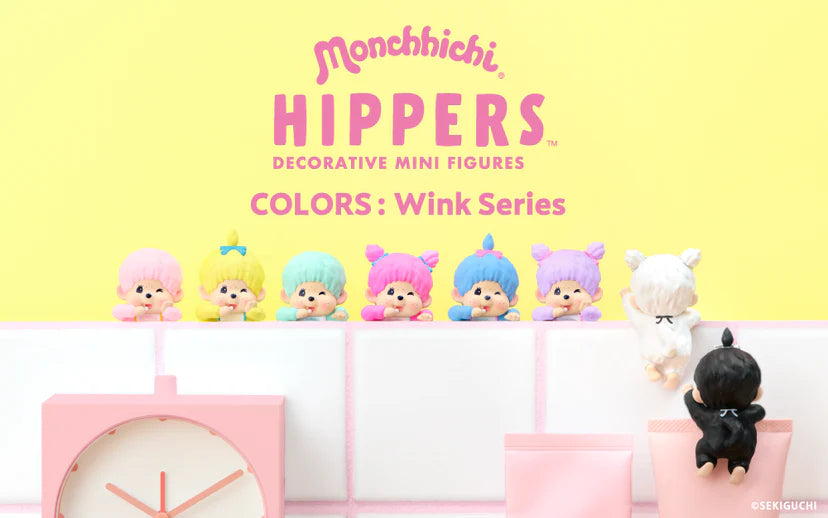 Monchhichi HIPPERS COLORS: Wink Series 0156